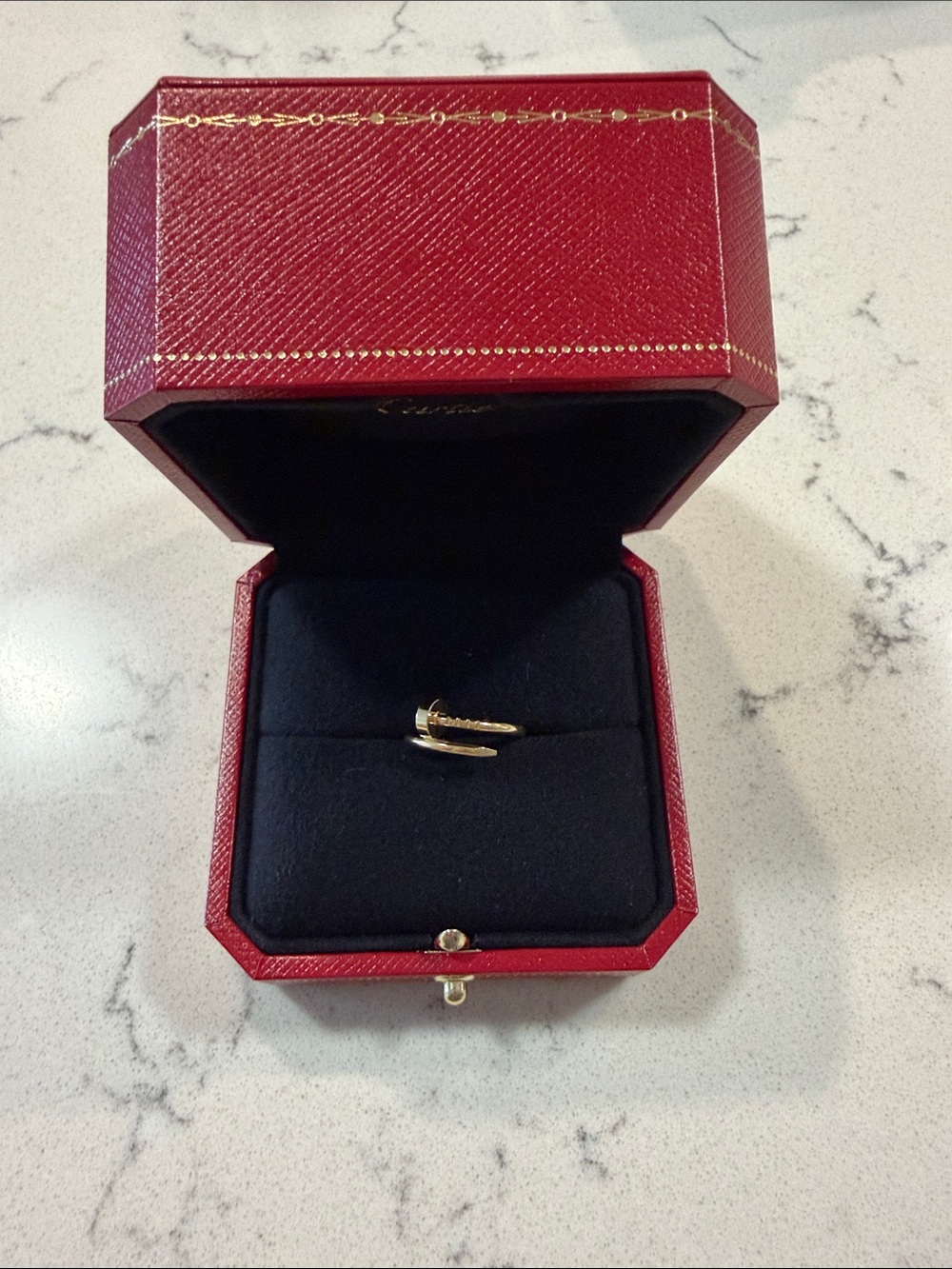 Cartier Juste Un Clou Ring Small Model in Yellow Gold